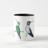 Tasse von Hummingvögeln (Zentrum)