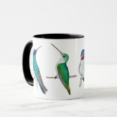 Tasse von Hummingvögeln (Vorderseite Links)