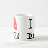 Tasse von I love realism (Mittel)