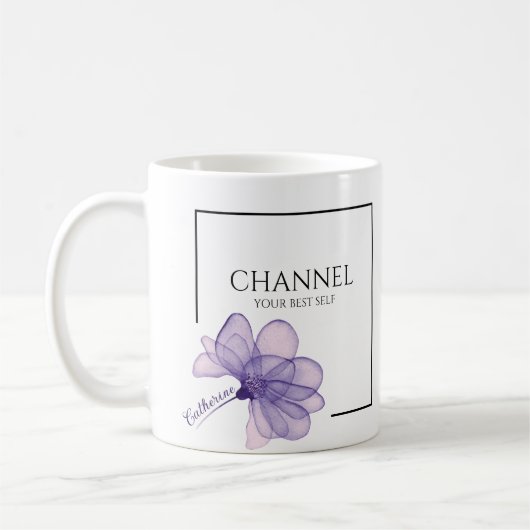 Tasse von inspirierenden Zitaten (Links)