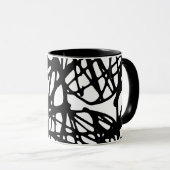 Tasse von Interwoven Lines (VorderseiteRechts)