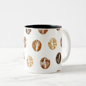 Tasse von Kaffeebohnen (VorderseiteRechts)