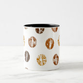 Tasse von Kaffeebohnen (Mittel)