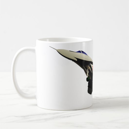 Tasse von Kampfflugzeugen (Links)