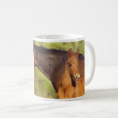 Tasse von Kastanienfohlen (VorderseiteRechts)