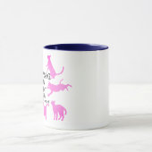 Tasse von Katzen-Fotokollagen, Personalisierte Tie (Zentrum)