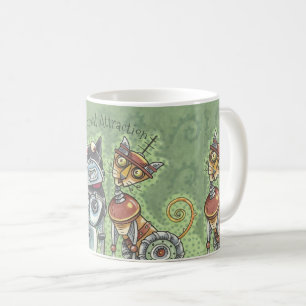 Tasse von Katzen- und Dog-Robotern *Anpassen