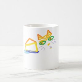 Tasse von Katzen und Maus