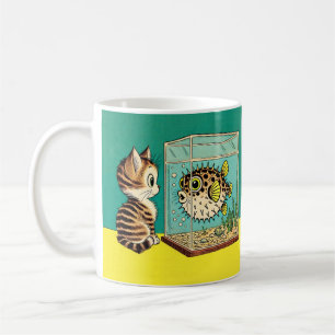 Tasse von Katzen und Puffern