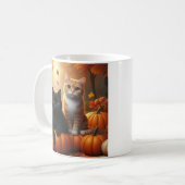 Tasse von Katzen und Pumpkins (Vorderseite Links)
