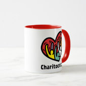 Tasse von Koffein-Lieferwagen der Charitokratie (VorderseiteRechts)