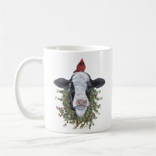 Tasse von Kuh und Kardinal