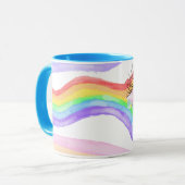 Tasse von künstlerischem Spaß (Vorderseite Links)