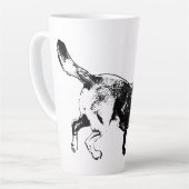 Tasse von Labrador Retriever Ink Art (Linke Ecke)
