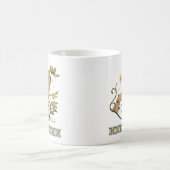 Tasse von leafy Hand Design (Mittel)