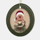 Tasse von Lebkuchen Keramikornament (Links)