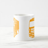 Tasse von LKW-Logos für Verkehr und Logistik (Mittel)