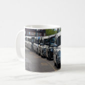Tasse von London Taxis. (Vorderseite Links)
