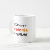 Tasse von Macedonia-Wurzeln (Vorderseite Links)