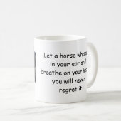 Tasse von Mann mit Pferdeschlittenkaffee (VorderseiteRechts)