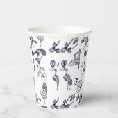 Tasse von Märchenvögeln Pappbecher (Rechts)