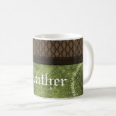 Tasse von Metallgetriebe, grün (VorderseiteRechts)