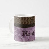 Tasse von Metallgetriebe, Lila (Vorderseite Links)
