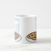 Tasse von Milch und Cookies (Mittel)