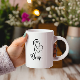 Tasse von Mutter und Kind