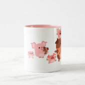 Tasse von niedlichen Cartoon (Mittel)