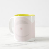 Tasse von niedlichen Cartoon (Vorderseite Links)