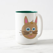 Tasse von niedlichen Cartoon (VorderseiteRechts)