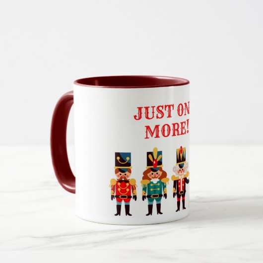 Tasse von Nutcracker Toy Soldiers (Vorderseite Links)