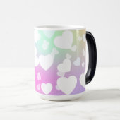 Tasse von Pastelherzen (VorderseiteRechts)