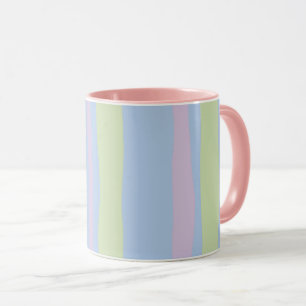 Tasse von Pastell Stripes