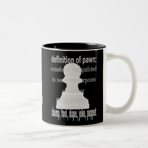 Tasse von Pawn/Puppet-Strichen