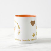 Tasse von Paws Corgi (Zentrum)