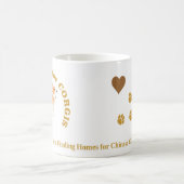 Tasse von Paws weiß (Mittel)