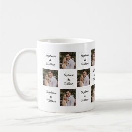 Tasse von personalisierten Fotos und Namen