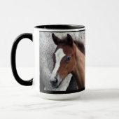 Tasse von Pferdefohlen (Links)