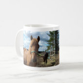 Tasse von Pferden - wählen Sie Stil & Farbe (Vorderseite Links)