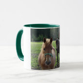 Tasse von Pferden - wählen Sie Stil & Farbe (Vorderseite Links)