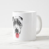Tasse von Pit Mix Red Tongue Coffee (Vorderseite Rechts)