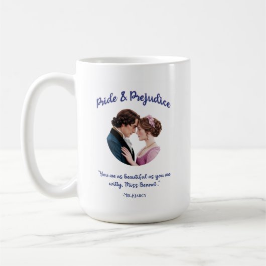 Tasse von Pride & Prejudice (Links)