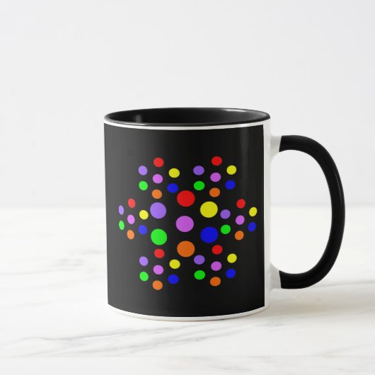 Tasse von Regenbogenflächen (Rechts)
