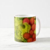 Tasse von Salaten und Gemüse (VorderseiteRechts)