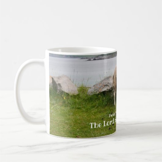 Tasse von Schafen und Lamm (Links)