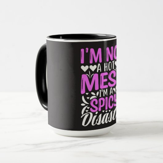 Tasse von scharfen Desastern (Vorderseite Links)