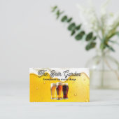 Tasse von Schaumbier | Brew Visitenkarte (Stehend Vorderseite)