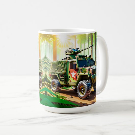 Tasse von Schlachtläufen (VorderseiteRechts)